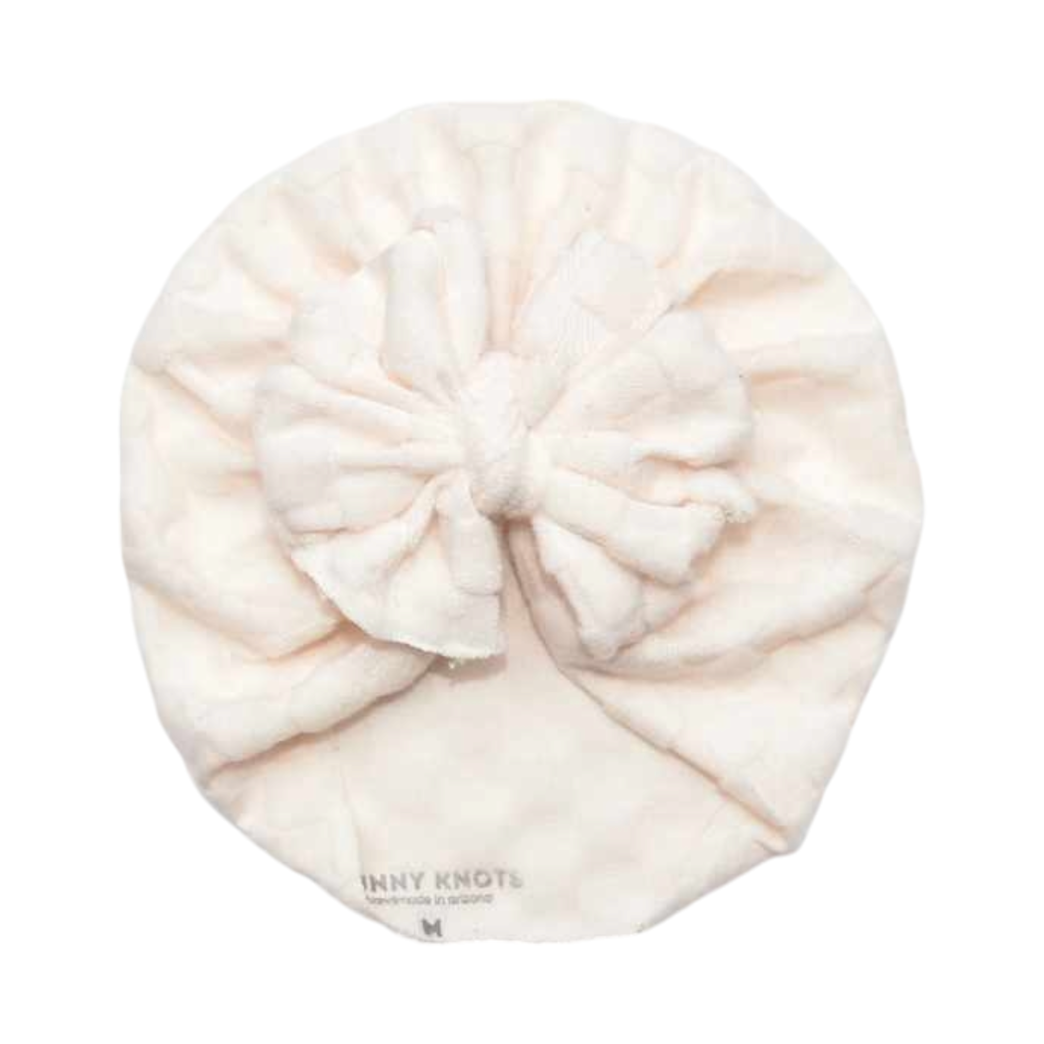 Cloud | Ivory Checkerboard | Embossed Sweater Headwrap