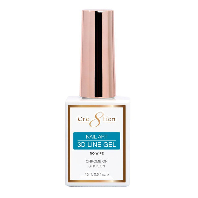 Cre8tion 3D Line Gel - No wipe Gel Nail Art 15ml