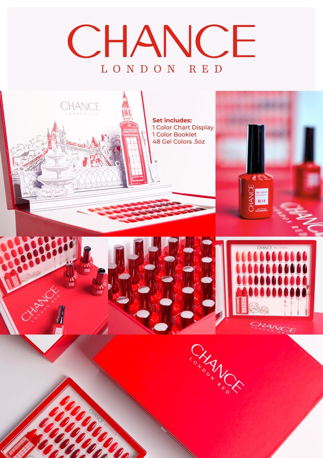 Chance Gel Collection: London Red - 48 Colors - Full-line