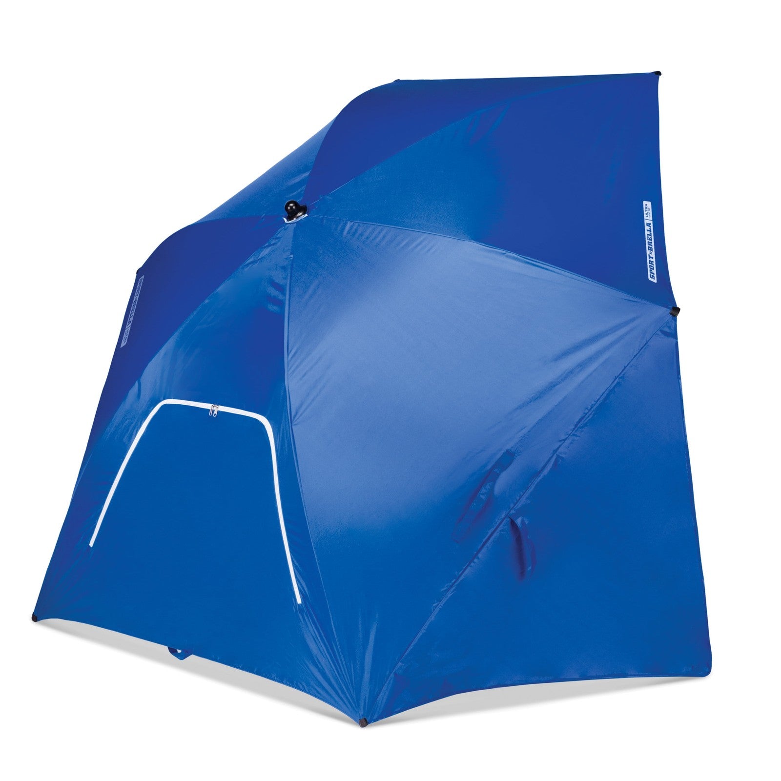 Blue Sport-Brella Ultra 8' Portable All-Weather and Sun Umbrella with Carry Bag