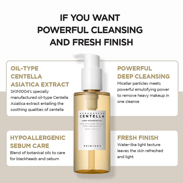 SKIN1004 Madagascar Centella Double Cleansing Duo