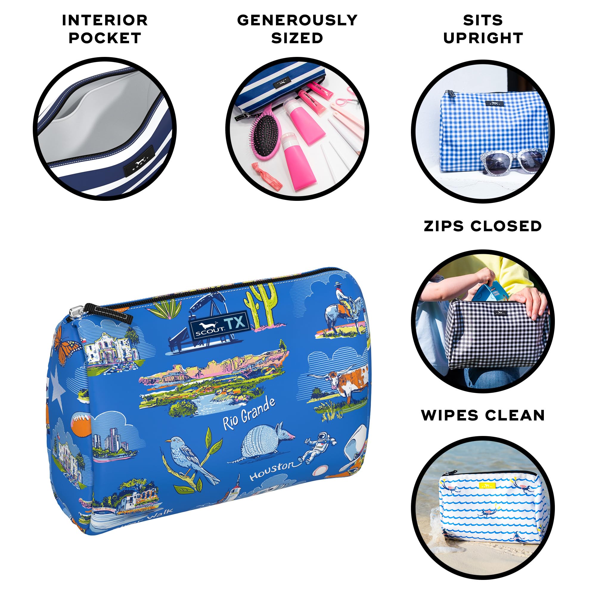 SCOUT Packin' Heat Toiletry Bag