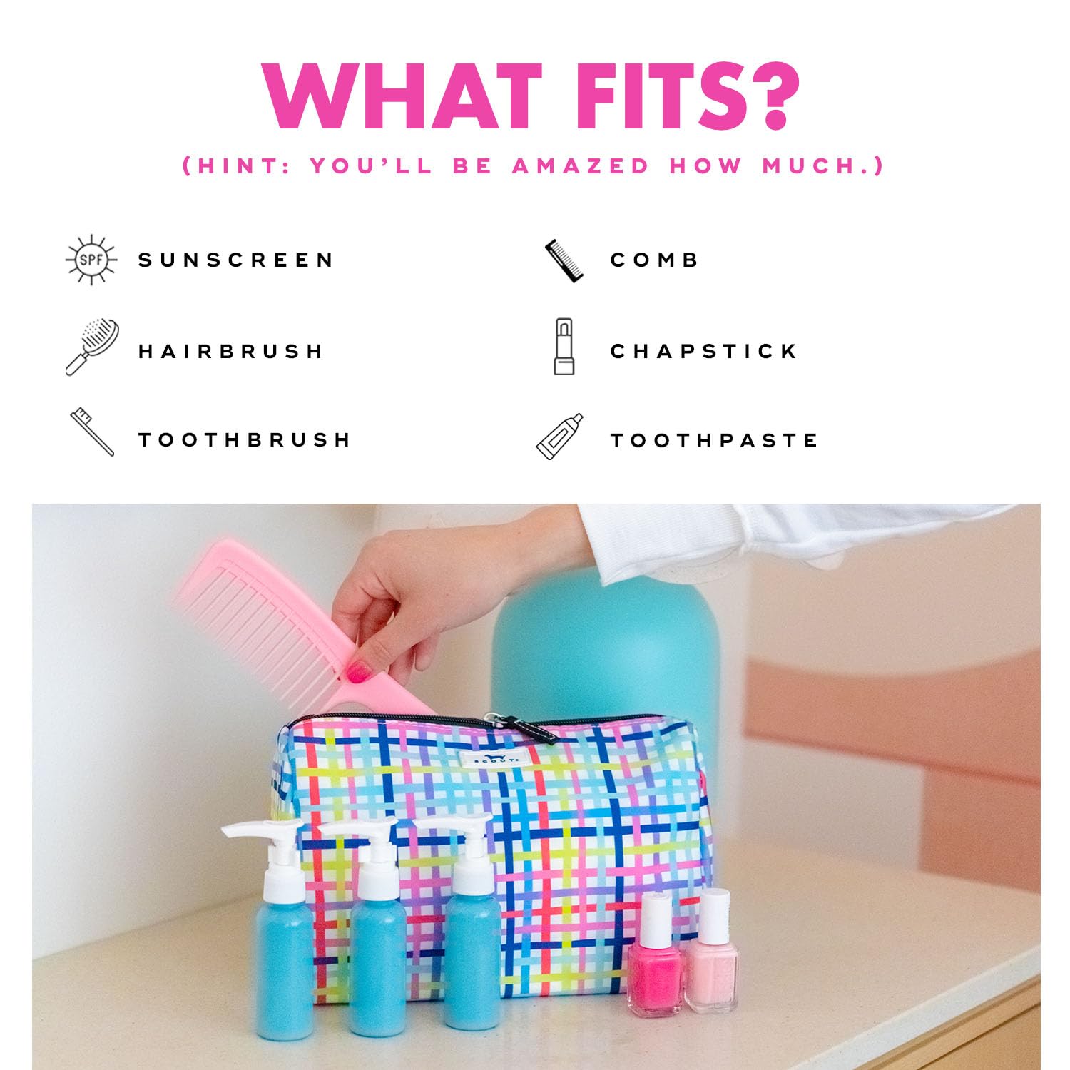 SCOUT Packin' Heat Toiletry Bag