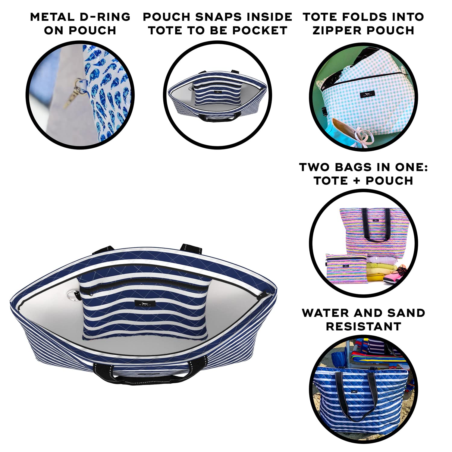 SCOUT Plus 1 Foldable Travel Bag, 2 Bags in 1,