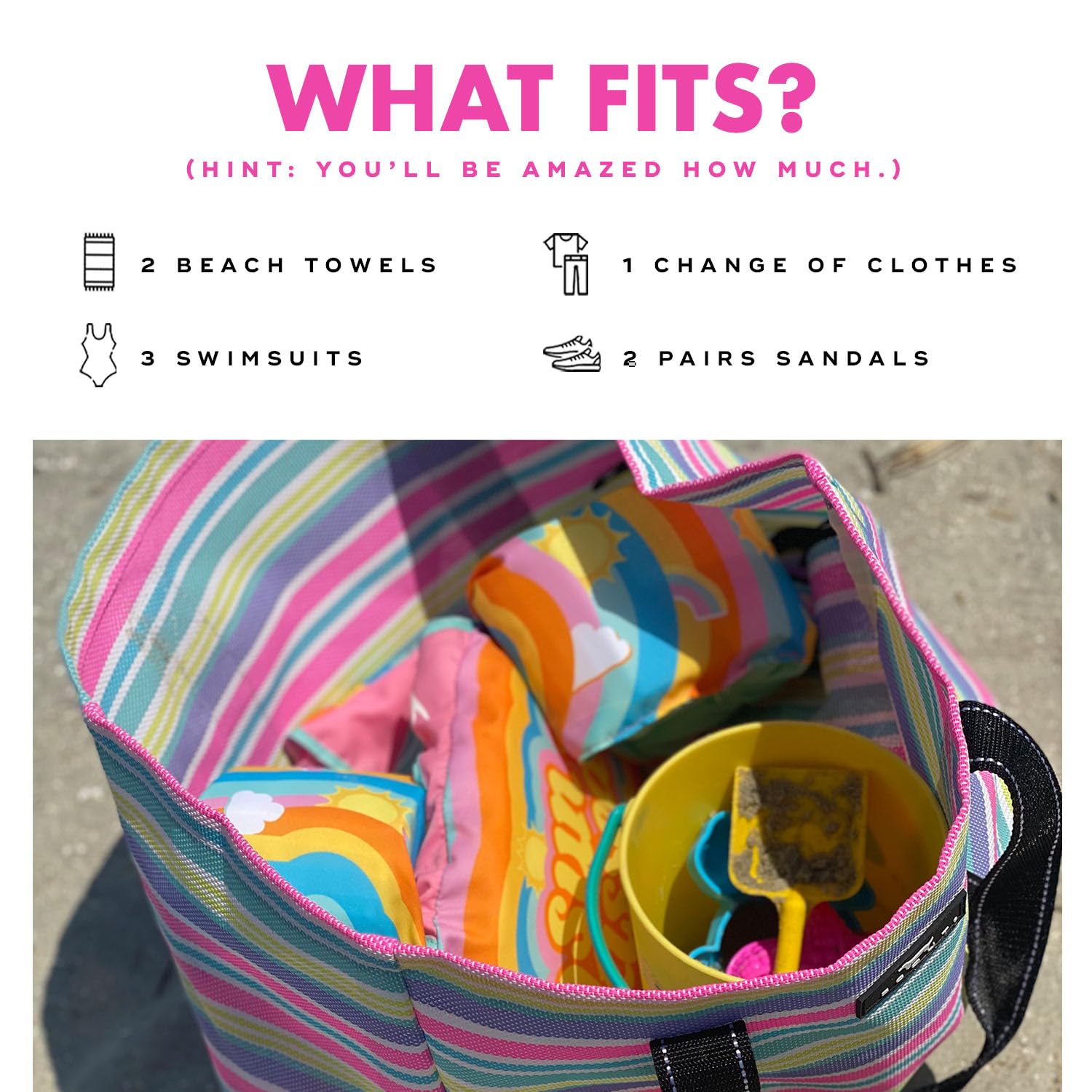 SCOUT Roadtripper - Large Beach Tote Bags