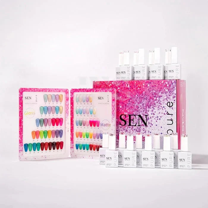 SEN PURE Flash 36 Gel Collection (Free Top-Base-Matte) – Trendoli