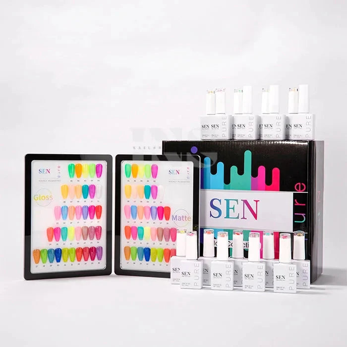 SEN PURE Glow 36 Gel Collection (Free Top-Base-Matte) – Trendoli