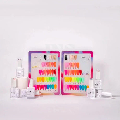 SEN PURE Summer Neon 36 Gel Collection (Free Top-Base-Matte)