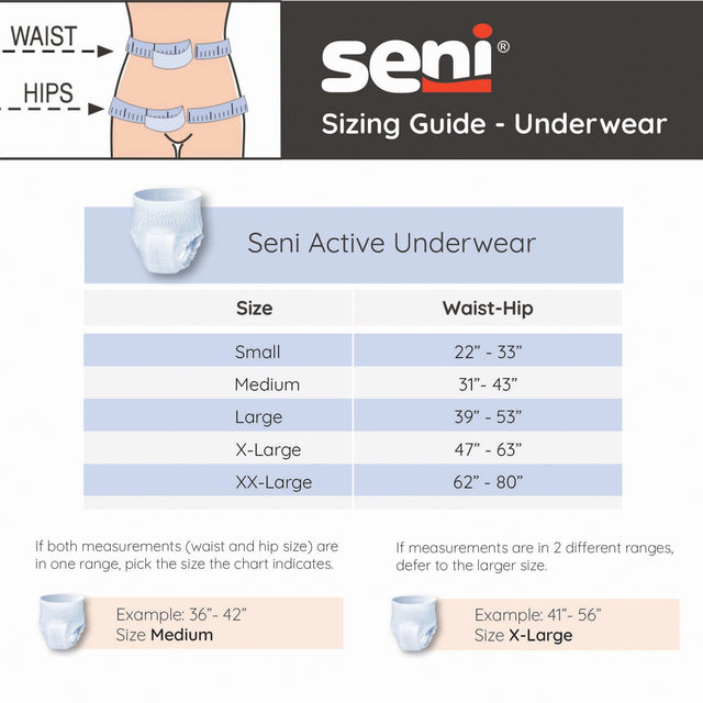 Seni Active Super Plus Absorbent Underwear