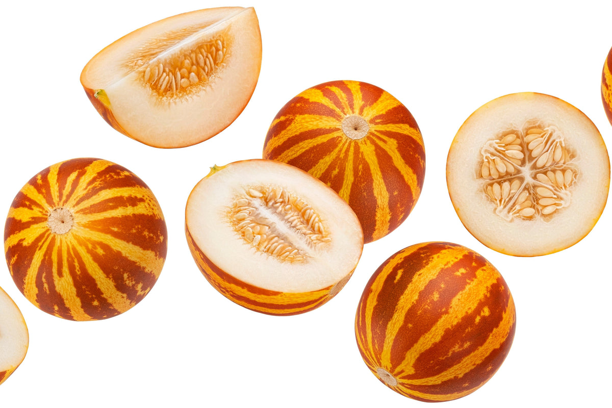 15 TIGGER / TIGER MELON Edible Muskmelon & Ornamental Vine Cucumis Melo Seeds