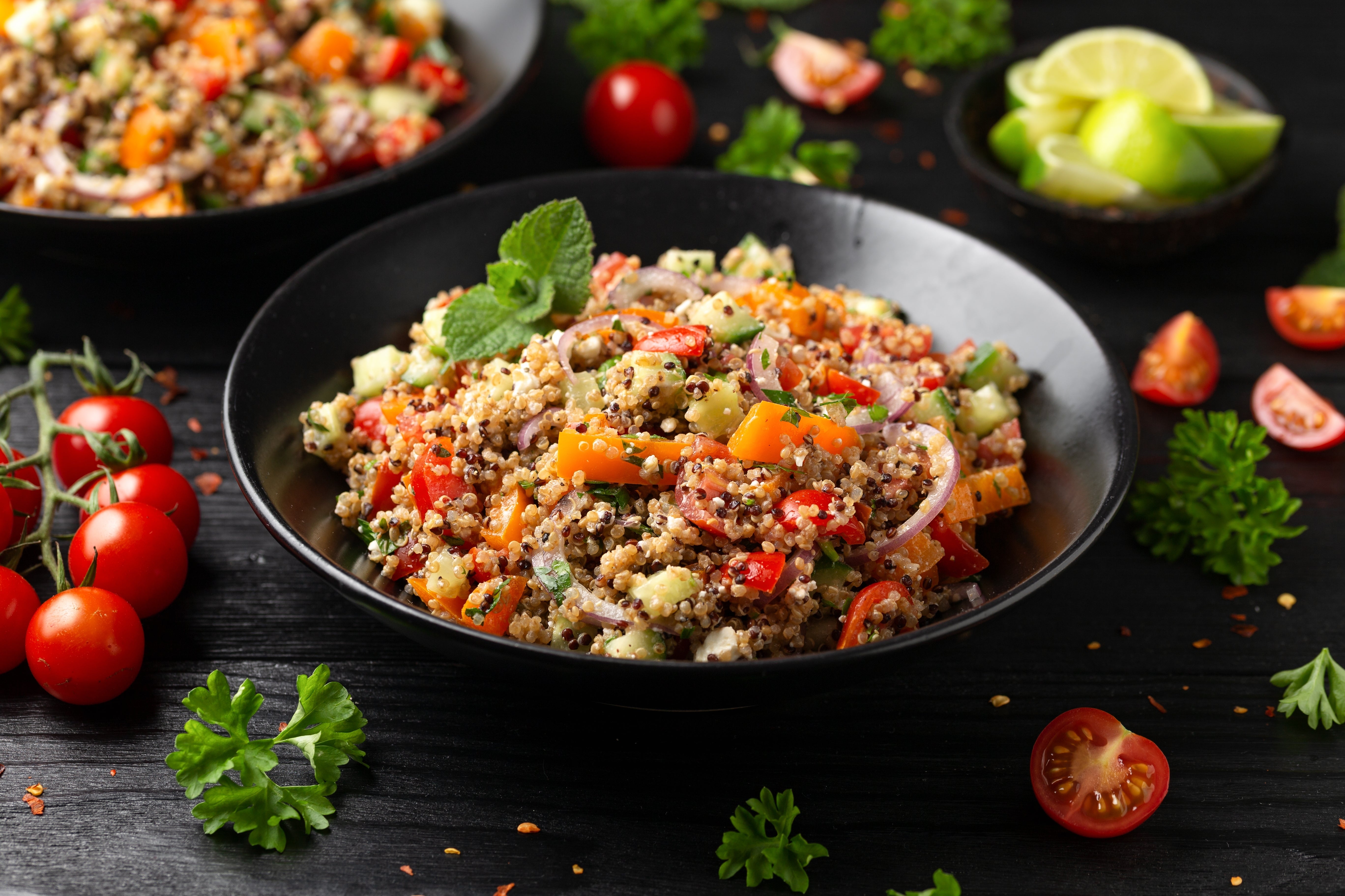 50 Organic CHERRY VANILLA QUINOA Chenopodium Pink Flower White Grain Vegetable Seeds