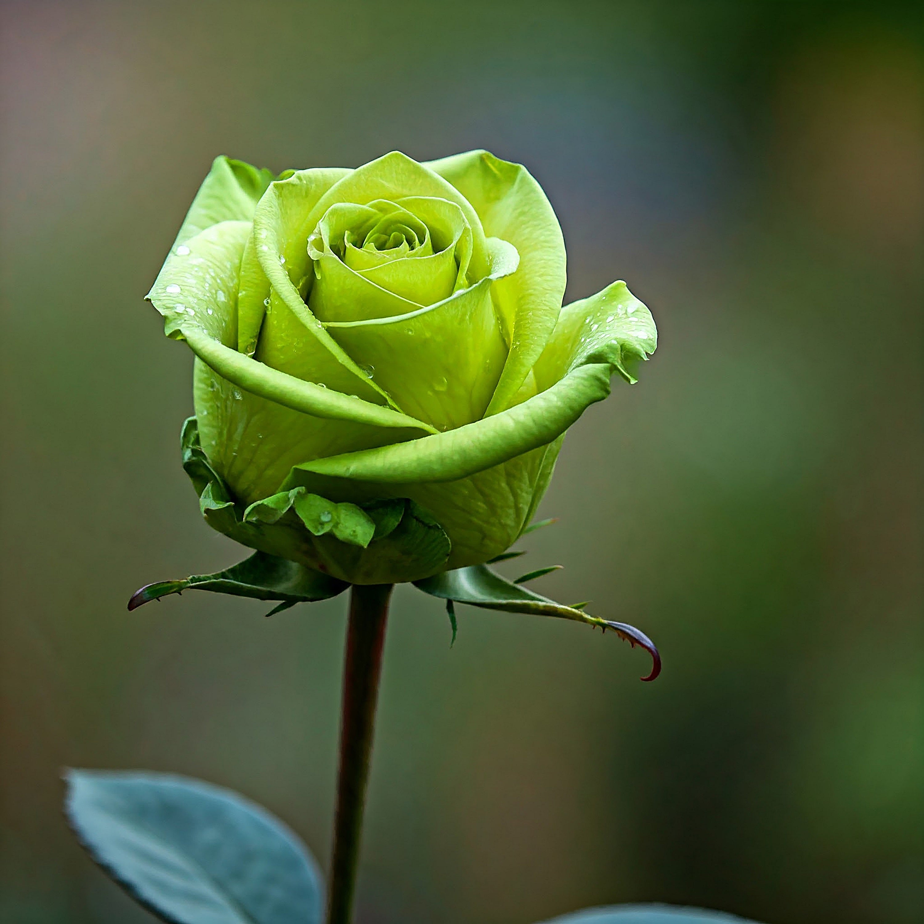 5 GREEN ROSE Rosa Bush Shrub Perennial Flower Seeds