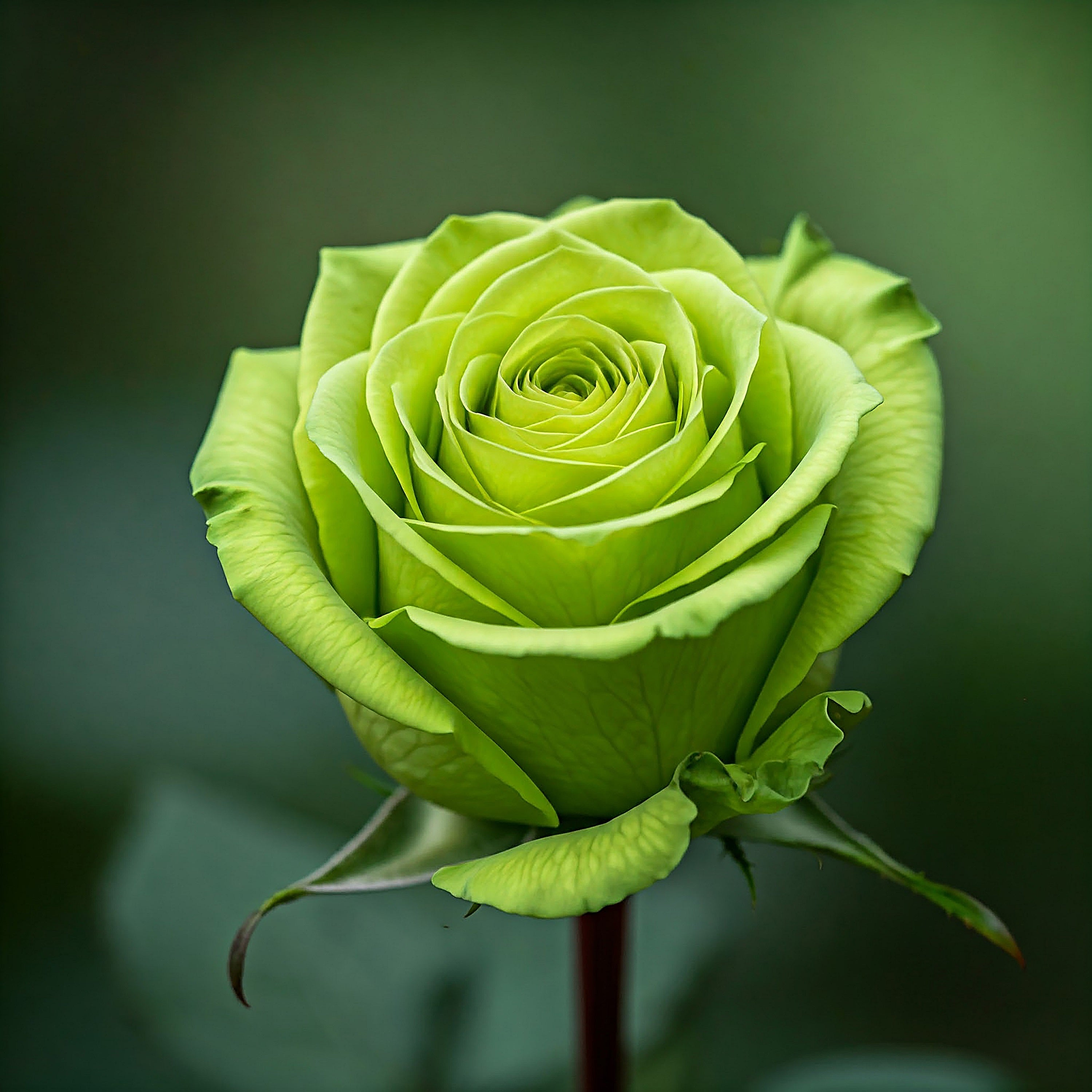 5 GREEN ROSE Rosa Bush Shrub Perennial Flower Seeds