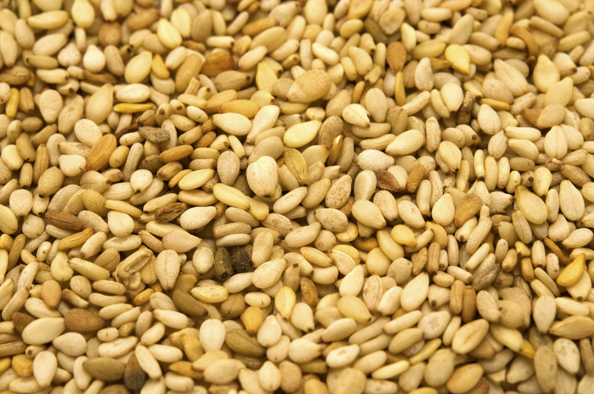 1500 Organic SESAME SEED Sesamum Indicum White Flower Vegetable Bread Seeds