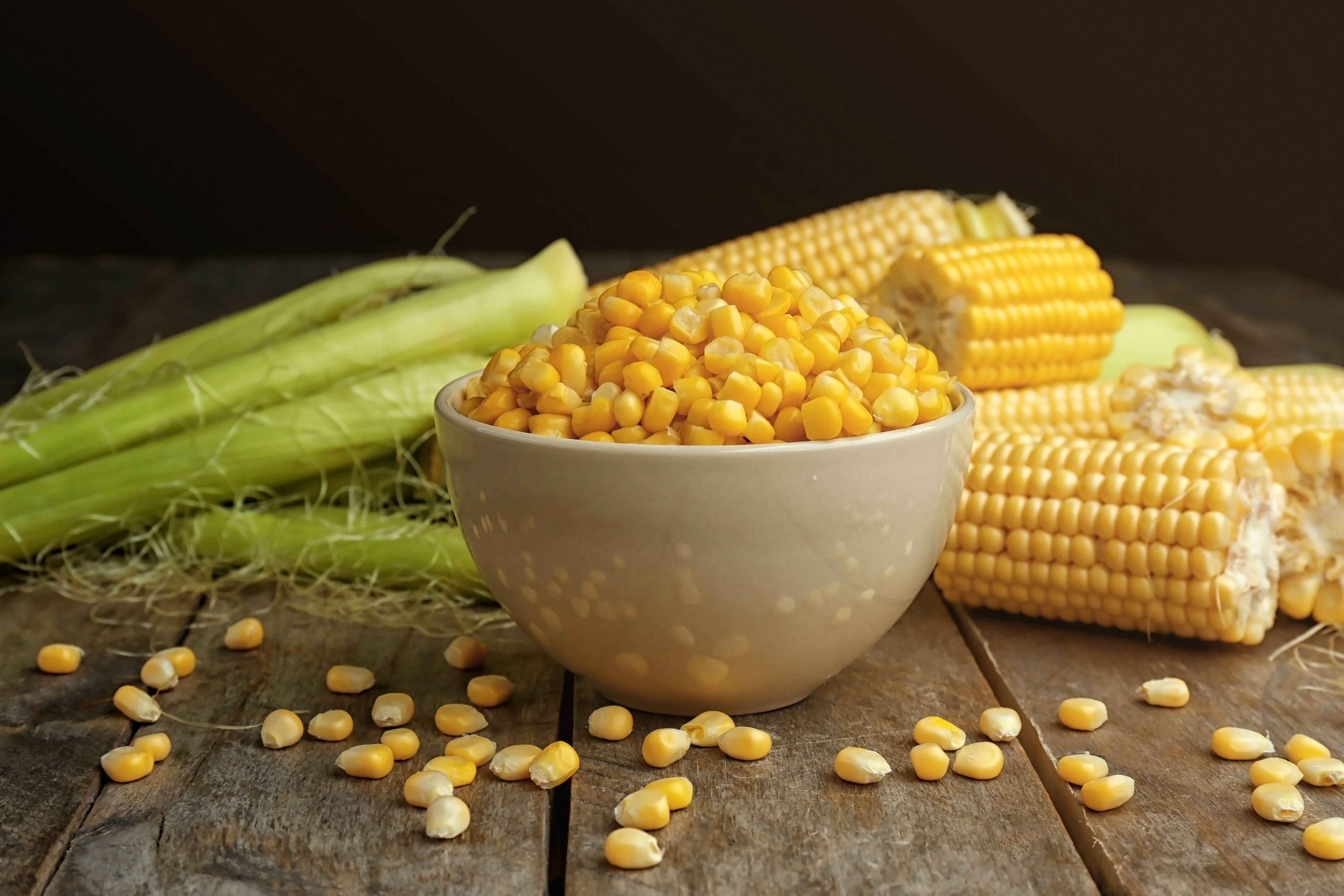 60 YELLOW CORN ' Early Xtra Sweet ' Zea Mays Vegetable Seeds