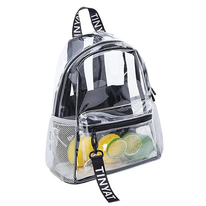 Summer Transparent Beach Backpack