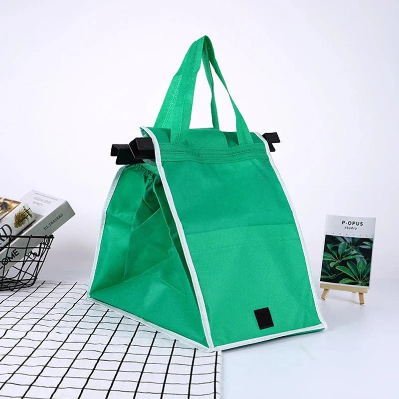Supermarket Shopping Handbag Foldable Cart Bag 1PC