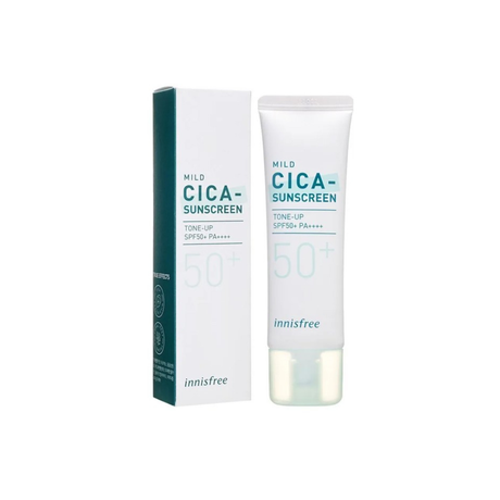Innisfree Mild Cica Sunscreen SPF50+ PA++++