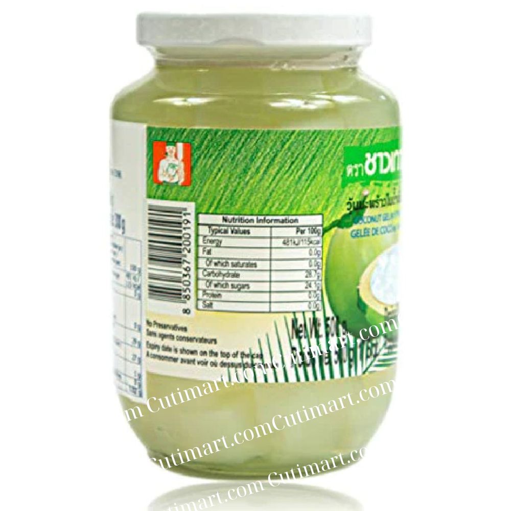 Chaokoh Coconut Gel in Syrup (Thạch Dừa) - 10.5oz