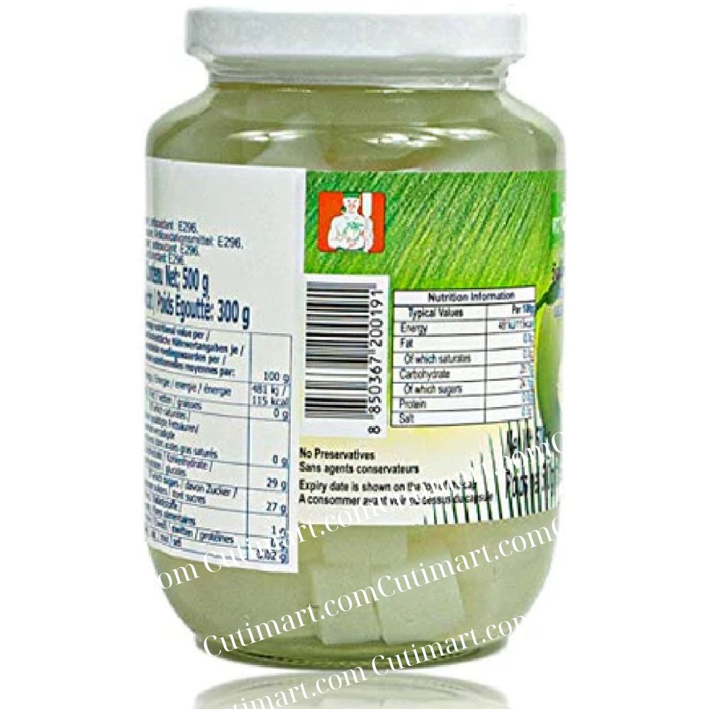 Chaokoh Coconut Gel in Syrup (Thạch Dừa) - 10.5oz