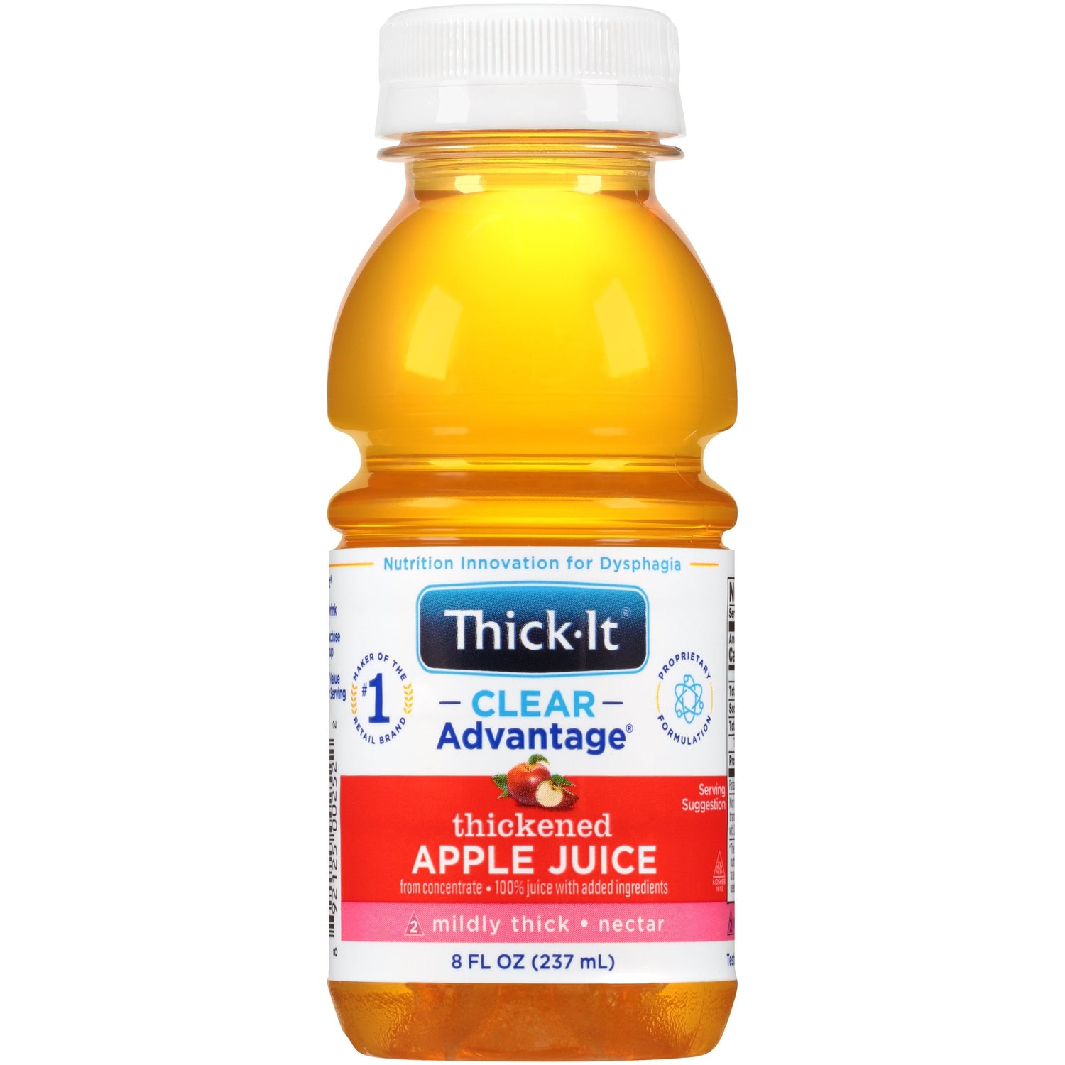 Thick-It Clear Advantage Thickened Apple Juice, Mildly Thick (Nectar Consistency)