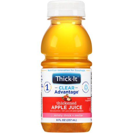Thick-It Clear Advantage Thickened Apple Juice, Mildly Thick (Nectar Consistency)