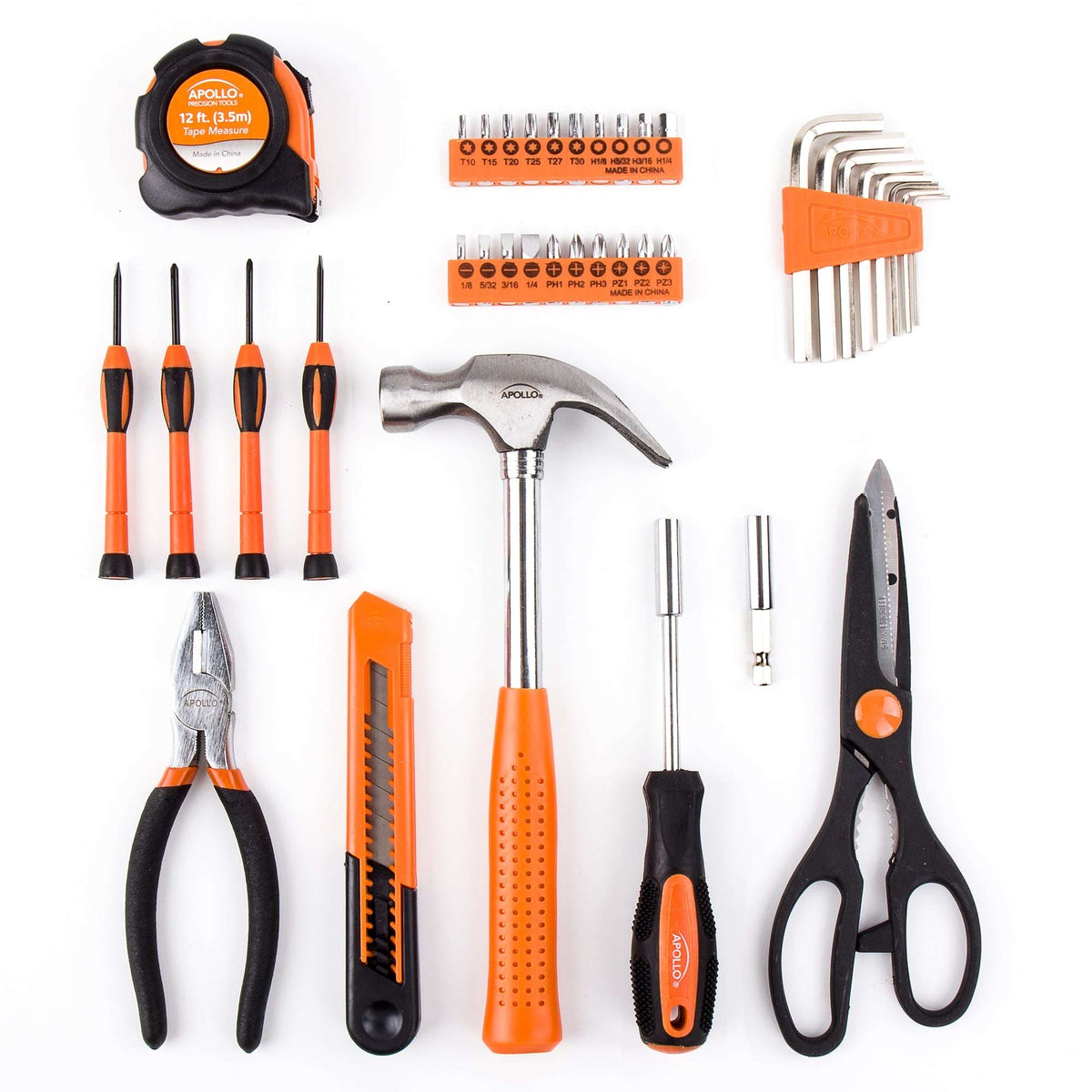 39 Piece General Tool Kit - DT9706OR