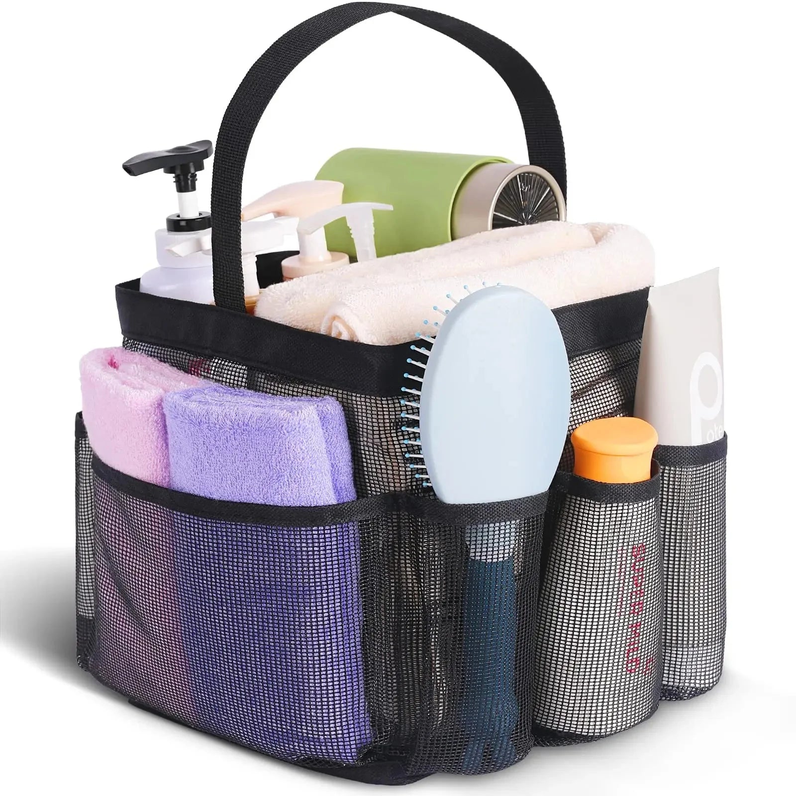 Transparent Mesh Cosmetic Bag