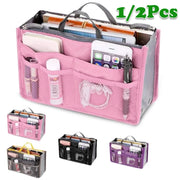 Travel Insert Handbag Organiser Nylon Bag