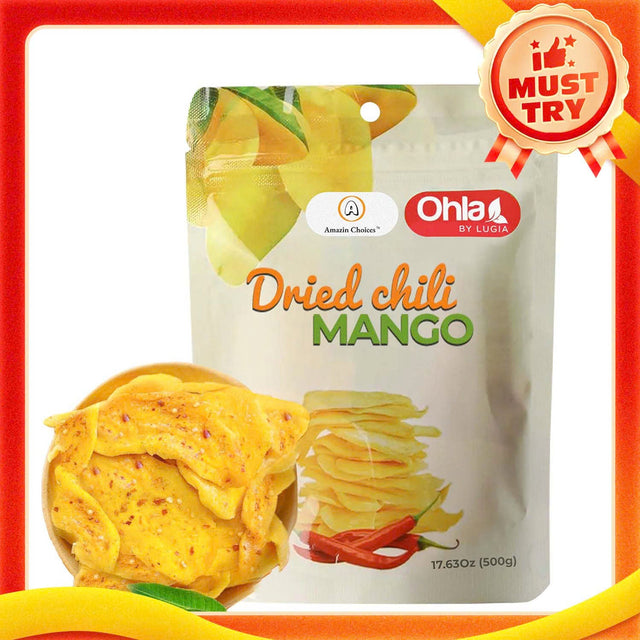 Amazin Choices Dried Chili Mango, 17.63 Oz.