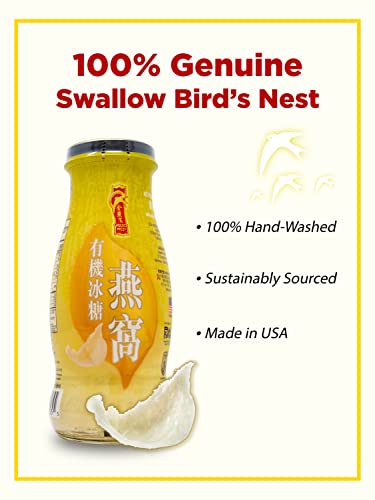 Golden Nest Premium Bird Nest Drink, - Made in USA, (燕窩)  240 ml (8oz) (Original)