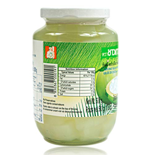 [Chaokoh] Coconut Gel in Syrup Net Wt. 500g. From Thailand