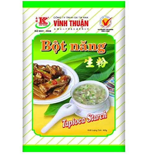 Vinh Thuan Bot Nang (Tapioca Starch) 400g - Tapioca flour is also used ...