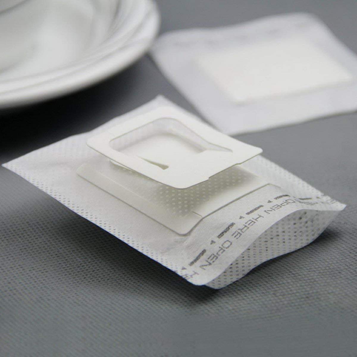 Ayevision 100Pcs Portable Coffee Filter Paper Bag